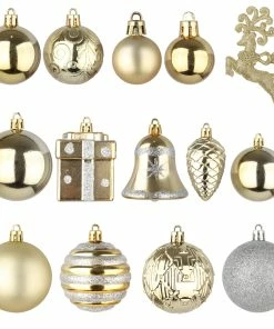 Joiedomi 66 Pcs Christmas Assorted Ornaments Gold & Silver All Holiday Decor 7 Joiedomi 66 Pcs Christmas Assorted Ornaments Gold & Silver All Holiday Decor
