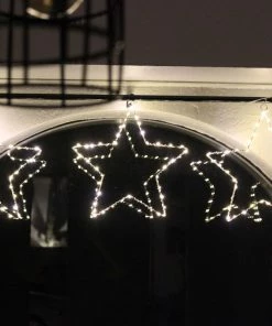 Joiedomi 3 Pack Star Fairy Lights Warm White