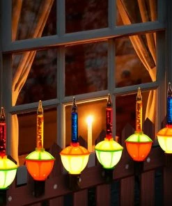 Joiedomi 9 Count Multicolor Bubble String Lights, 2Pcs