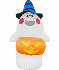 Joiedomi Inflatables 5ft Halloween Ghost With Candy Basket