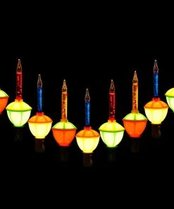 Joiedomi All Holiday Decor 8.8ft 9 Count Multicolor Christmas Bubble String Lights