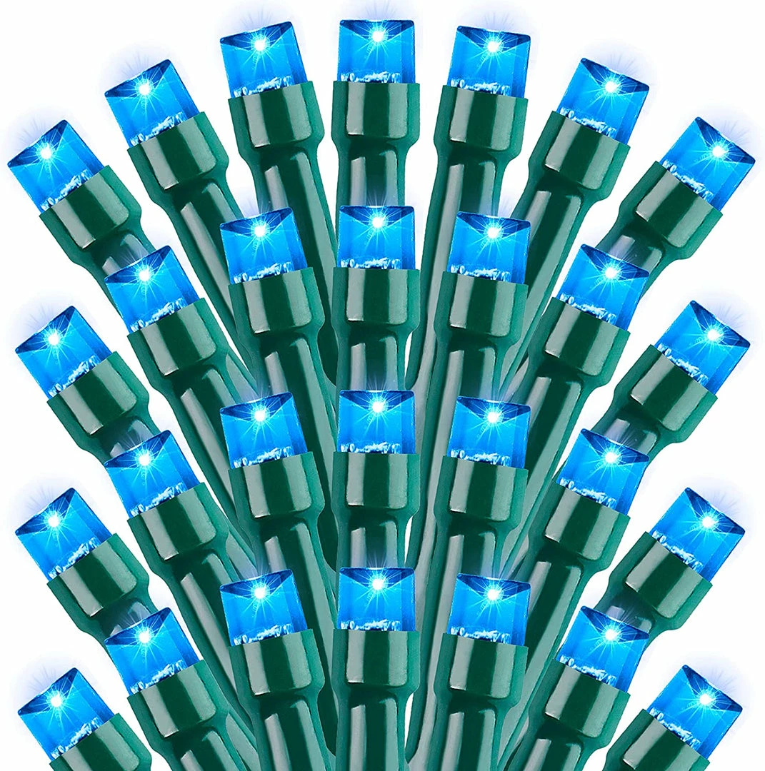 Joiedomi 100-Count Blue LED Mini String Lights, 8 Modes All Holiday Decor 1 Joiedomi 100-Count Blue LED Mini String Lights, 8 Modes All Holiday Decor