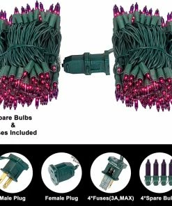 Joiedomi 2 Set Of Waterproof String Lights - 150 Counts (Purple) All Holiday Decor