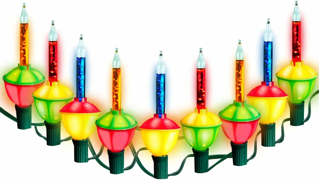 Joiedomi All Holiday Decor 8.8ft 9 Count Multicolor Christmas Bubble String Lights 3 Joiedomi All Holiday Decor 8.8ft 9 Count Multicolor Christmas Bubble String Lights