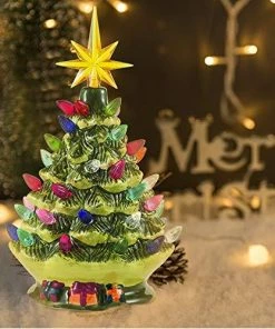Joiedomi 9.5" Prelit Tabletop Christmas Tree