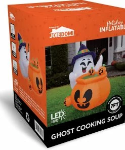 Joiedomi 5ft Halloween Ghost Cooking Poison Soup Inflatable 9 Joiedomi 5ft Halloween Ghost Cooking Poison Soup Inflatable