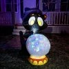 Joiedomi 5ft Halloween Projection Light Divination Wicked Cat