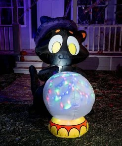 Joiedomi 5ft Halloween Projection Light Divination Wicked Cat