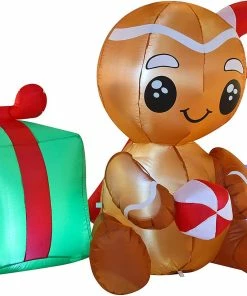 Joiedomi 6ft Inflatable Sitting Baby Gingerman