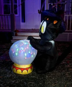 Joiedomi 5ft Halloween Projection Light Divination Wicked Cat
