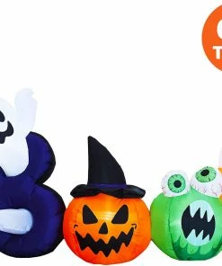Joiedomi 6ft Halloween Inflatable Boo Words