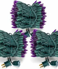 Joiedomi 3 Set Of Waterproof String Lights - 150 Counts (Purple) All Holiday Decor