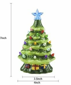 Joiedomi All Holiday Decor 7¡± Mini Prelit Tabletop Christmas Tree 7 Joiedomi All Holiday Decor 7¡± Mini Prelit Tabletop Christmas Tree