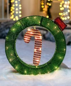 Joiedomi 2ft LED Yard Light - Candy Cane Ornament