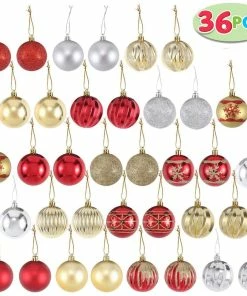 Joiedomi 36 Collectible Ball Ornaments Set