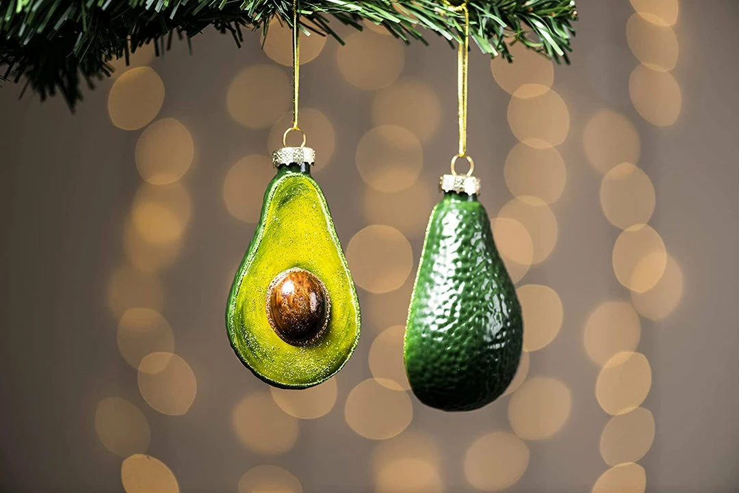 Joiedomi All Holiday Decor Christmas Avocado Ornament 3 Joiedomi All Holiday Decor Christmas Avocado Ornament