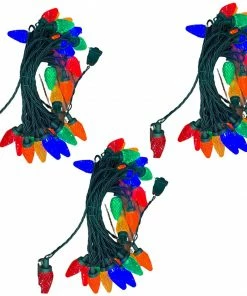 Joiedomi 49.2FT 3 X 25 Count Count Christmas Multicolor String Lights