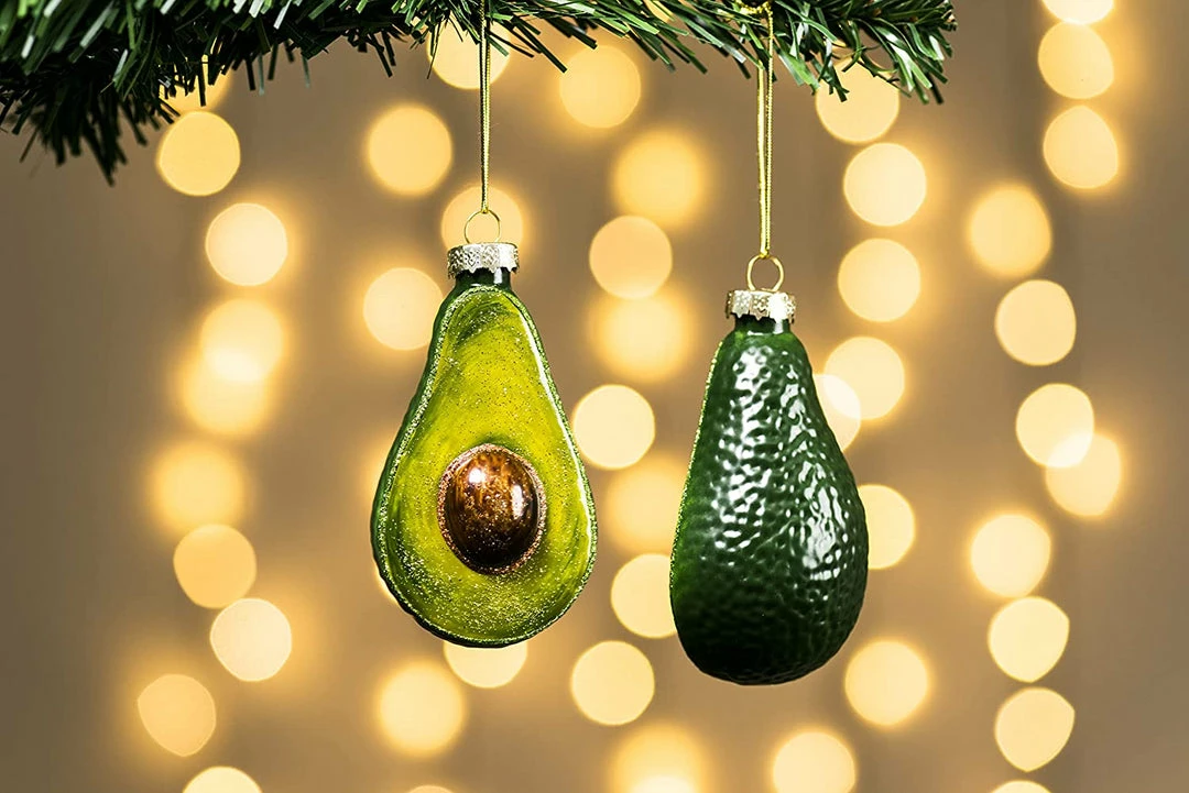 Joiedomi All Holiday Decor Christmas Avocado Ornament 2 Joiedomi All Holiday Decor Christmas Avocado Ornament