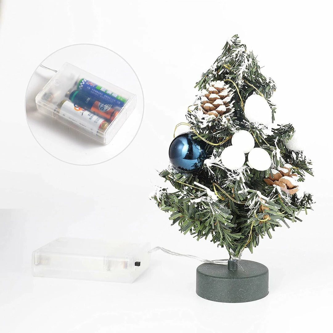 Joiedomi All Holiday Decor Prelit Tabletop Christmas Tree With Pine Cones And Ornaments 3 Joiedomi All Holiday Decor Prelit Tabletop Christmas Tree With Pine Cones And Ornaments