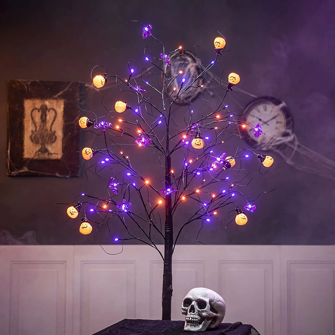 Joiedomi 1.5ft Spooky Tree Pumpkin Decoration All Holiday Decor 1 Joiedomi 1.5ft Spooky Tree Pumpkin Decoration All Holiday Decor