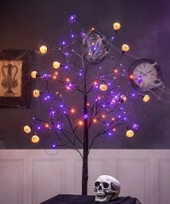Joiedomi 4ft Spooky Tree Pumpkin Decoration