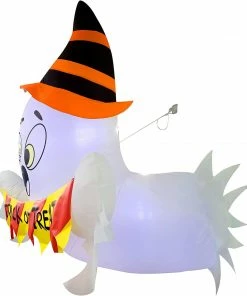 Joiedomi 5ft Halloween Trick Or Treat Ghost Broke Out From Window 9 Joiedomi 5ft Halloween Trick Or Treat Ghost Broke Out From Window