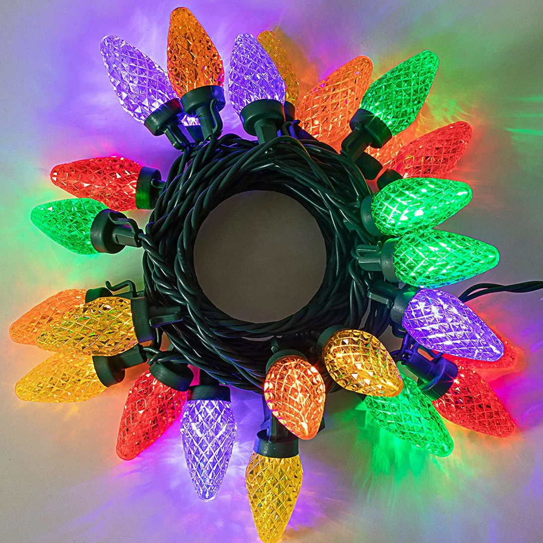 Joiedomi 16.4FT 25 Count Christmas Multicolor String Lights 2 Joiedomi 16.4FT 25 Count Christmas Multicolor String Lights