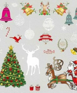 Joiedomi Colorful Holiday Wall Decals