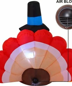 Joiedomi 7ft Turkey Holding With A Corn 10 Joiedomi 7ft Turkey Holding With A Corn