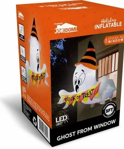Joiedomi 5ft Halloween Trick Or Treat Ghost Broke Out From Window 11 Joiedomi 5ft Halloween Trick Or Treat Ghost Broke Out From Window