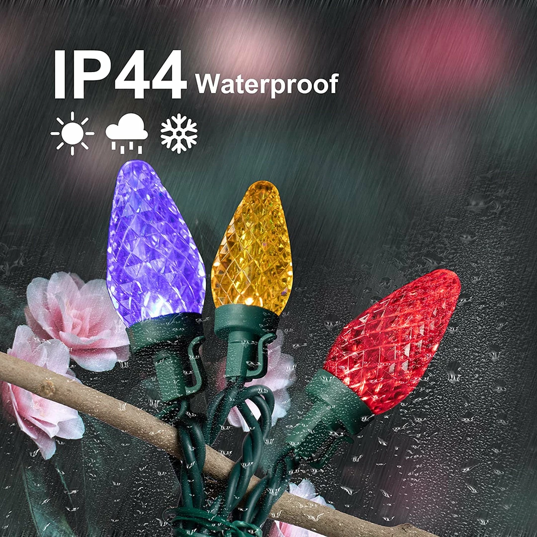 Joiedomi 16.4FT 25 Count Christmas Multicolor String Lights 4 Joiedomi 16.4FT 25 Count Christmas Multicolor String Lights