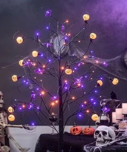 Joiedomi 6ft Spooky Tree Pumpkin Decoration All Holiday Decor