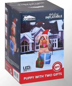 Joiedomi Inflatables 5ft Inflatable Puppy With Two Gifts 9 Joiedomi Inflatables 5ft Inflatable Puppy With Two Gifts