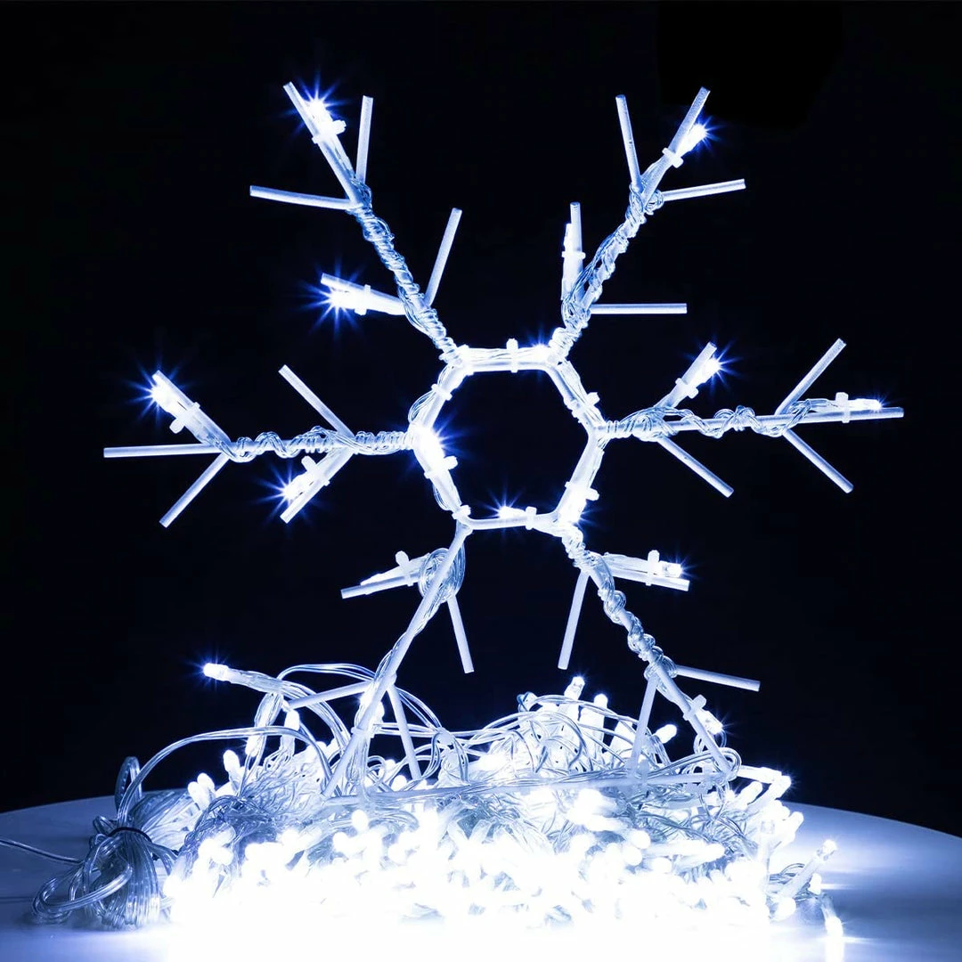 Joiedomi Christmas Lights Outdoor Snowflake String Lights All Holiday Decor 2 Joiedomi Christmas Lights Outdoor Snowflake String Lights All Holiday Decor