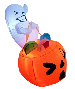 Joiedomi Inflatables Tall Cute Ghost Lift Pumpkin Candy Bag Inflatable (5 Ft) 8 Joiedomi Inflatables Tall Cute Ghost Lift Pumpkin Candy Bag Inflatable (5 Ft)