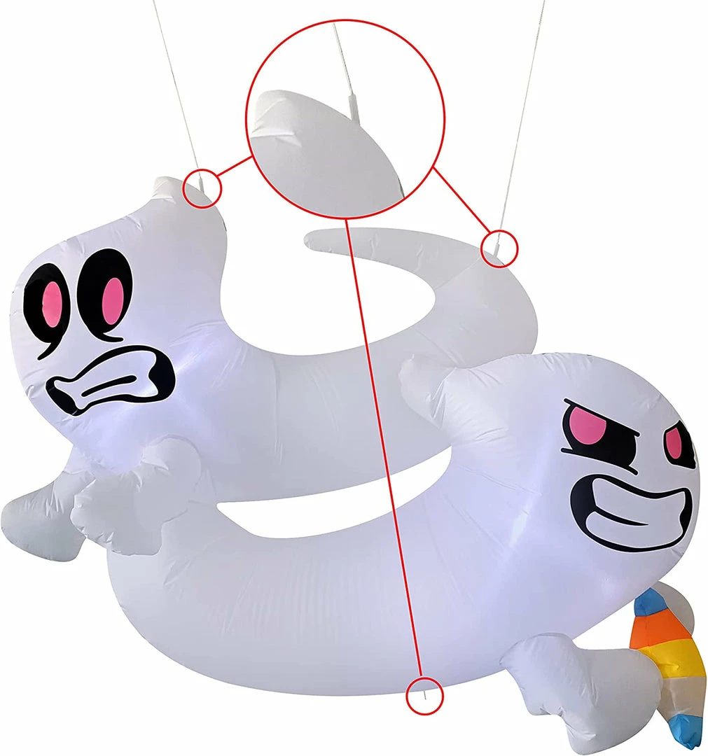 Joiedomi 5ft 2 Halloween Ghost Fighting For Candy 2 Joiedomi 5ft 2 Halloween Ghost Fighting For Candy