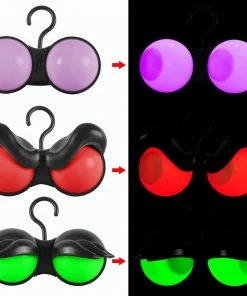 Joiedomi Halloween Flashing Peeping Eyes Lights Animated, 3 Pack