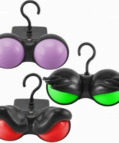 Joiedomi Halloween Flashing Peeping Eyes Lights Animated, 3 Pack