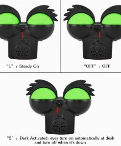 Joiedomi Halloween Flashing Peeping Eyes Lights Animated, 3 Pack
