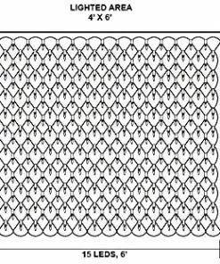 Joiedomi 150 M5 LED Black Wire Net Lights (Orange & Purple) All Holiday Decor 9 Joiedomi 150 M5 LED Black Wire Net Lights (Orange & Purple) All Holiday Decor