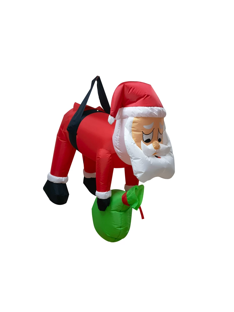 Joiedomi Inflatables Santa Hung On A Tree 1 Joiedomi Inflatables Santa Hung On A Tree