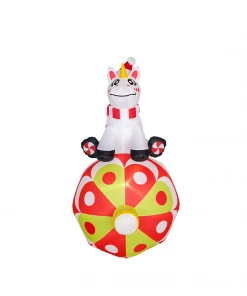 Joiedomi 6ft Christmas Unicorn With Ornaments Inflatables 5 Joiedomi 6ft Christmas Unicorn With Ornaments Inflatables