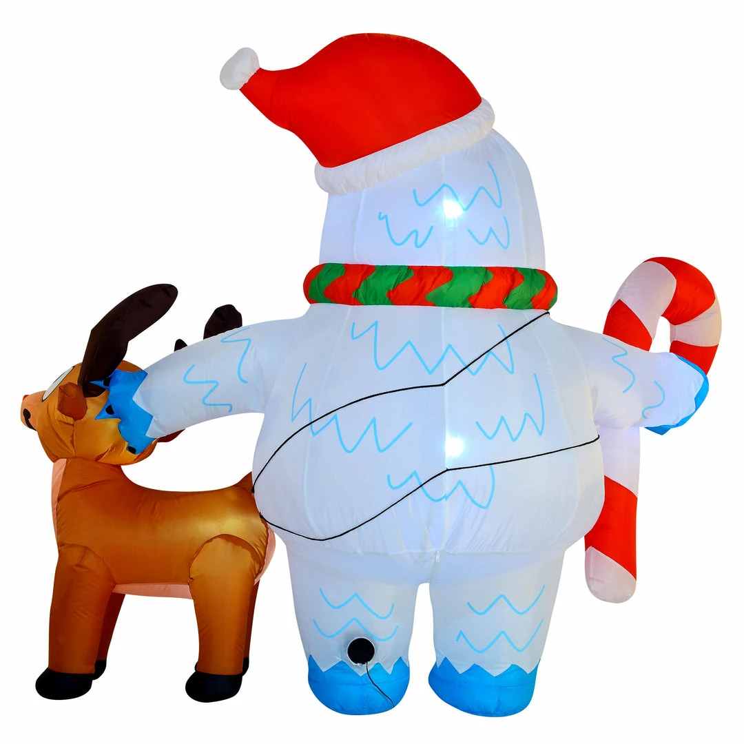Joiedomi Inflatables 6ft Christmas Inflatable Yeti 5 Joiedomi Inflatables 6ft Christmas Inflatable Yeti