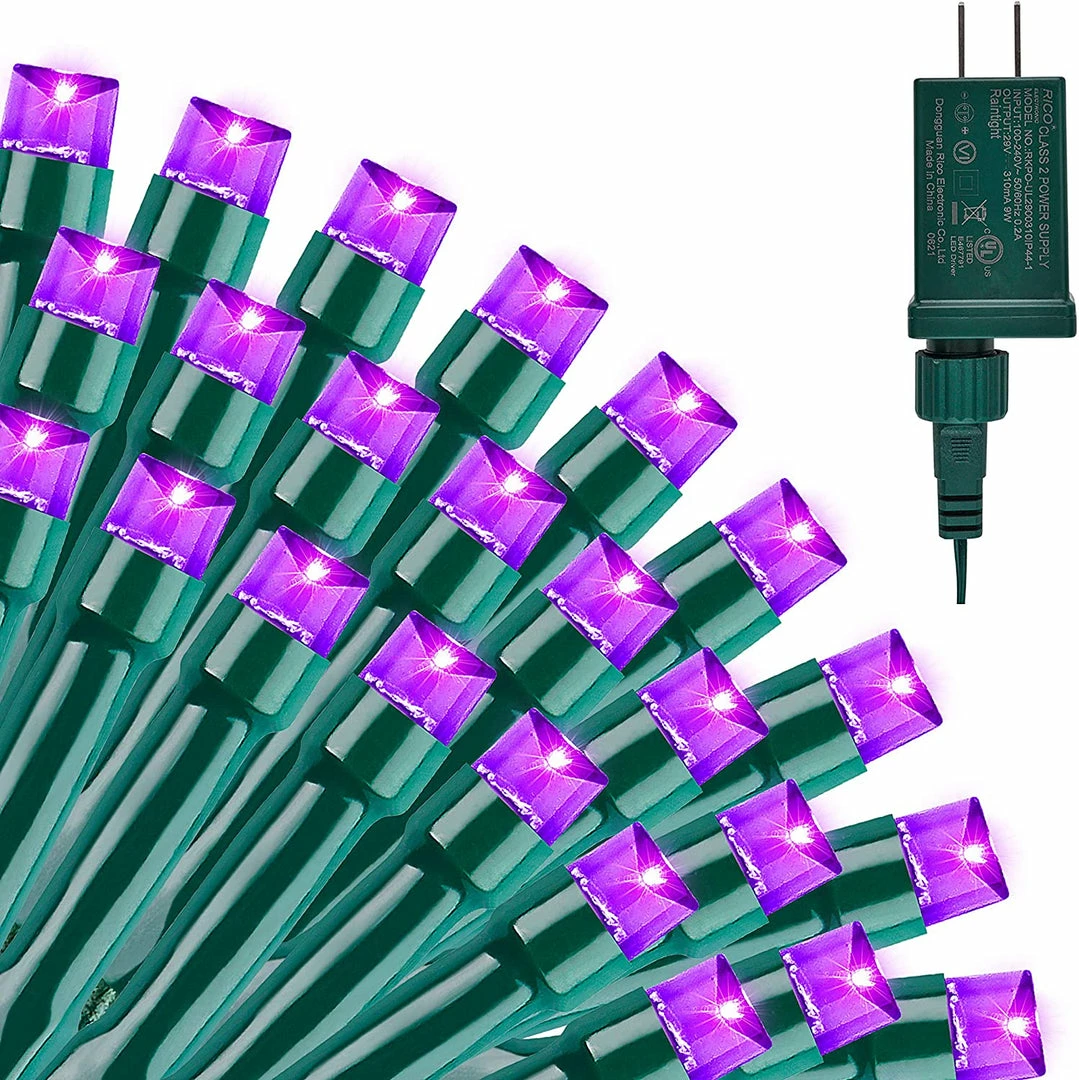 Joiedomi All Holiday Decor 300-Count Purple LED Mini String Lights, 8 Modes 2 Joiedomi All Holiday Decor 300-Count Purple LED Mini String Lights, 8 Modes