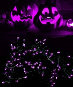 Joiedomi All Holiday Decor 300-Count Purple LED Mini String Lights, 8 Modes 11 Joiedomi All Holiday Decor 300-Count Purple LED Mini String Lights, 8 Modes