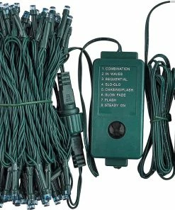 Joiedomi 100-Count Blue LED Mini String Lights, 8 Modes All Holiday Decor 10 Joiedomi 100-Count Blue LED Mini String Lights, 8 Modes All Holiday Decor