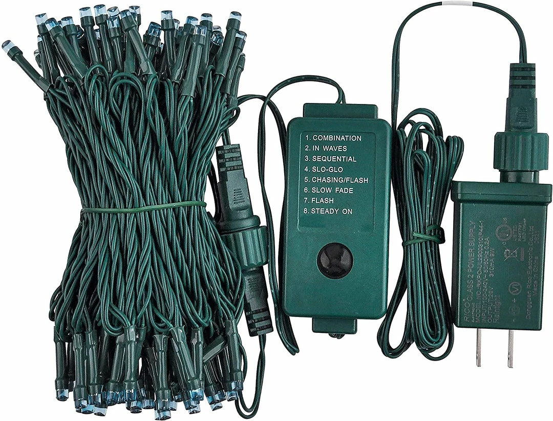 Joiedomi 100-Count Blue LED Mini String Lights, 8 Modes All Holiday Decor 4 Joiedomi 100-Count Blue LED Mini String Lights, 8 Modes All Holiday Decor