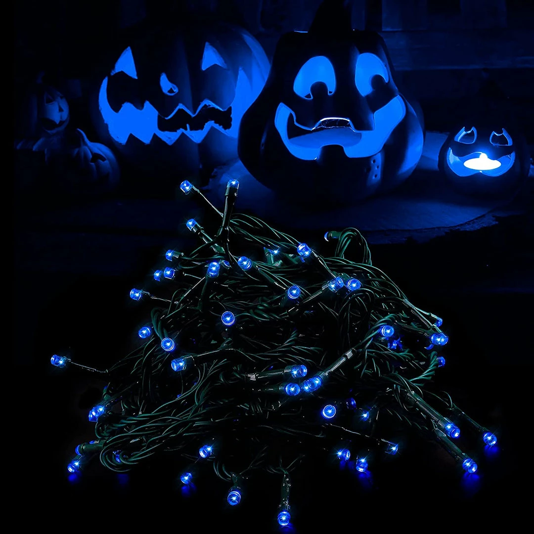 Joiedomi 100-Count Blue LED Mini String Lights, 8 Modes All Holiday Decor 7 Joiedomi 100-Count Blue LED Mini String Lights, 8 Modes All Holiday Decor