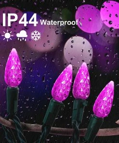 Joiedomi 34 .1 FT 100 Counts Of Purple LED String Lights