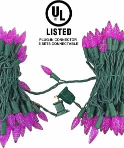 Joiedomi 34 .1 FT 100 Counts Of Purple LED String Lights 8 Joiedomi 34 .1 FT 100 Counts Of Purple LED String Lights